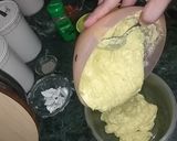A picture of step 9 of Pizza Dhokla.