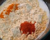A picture of step 2 of Microwave Khandvi.