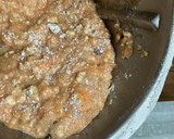 Foto del paso 4 de la receta: Pumpkin-pie 🎃 con harina integral y frutos secos
