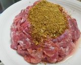 Gambar langkah 1 resipi Rendang Tok.