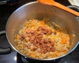 Une image de l'étape 1 de Lasagne sauce spaghetti au chorizo.