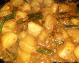 পেঁয়াজকলি আলুর দম(peyajkali aloor dum recipe in Bengali) রেসিপির ধাপ 3 ছবি