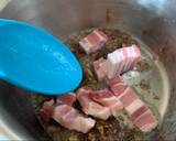 Aromatic braised pork belly in Chinese spices. ไข่พะโล้ recipe step 4 photo