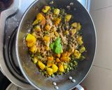ફણસી બટાકા નું શાક (Dry French beans and potato Sabji recipe in Gujarati) રેસીપી સ્ટેપ5ફોટો