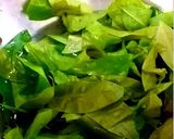 รูปขั้นตอนการทำที่ 1 ของ ใบเหลียงผัดไข่