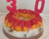 Foto langkah ke 9 dari resep Puding Birthday.