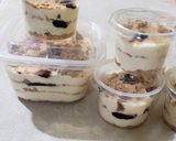 Foto langkah ke 2 dari resep Blueberry cheesecake rasa ice cream.