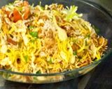 A picture of step 11 of Singaporean rice.