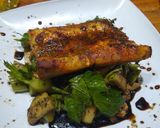 Foto del paso 6 de la receta: Pollo de mar sazonado, apio manzana y nueces en vinagreta
