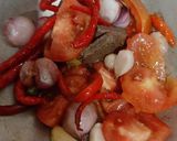 Foto langkah ke 3 dari resep Tempe goreng sambal terasi daun kemangi.