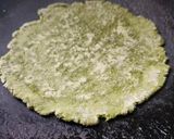 A picture of step 3 of Palak Paratha.