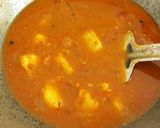 A picture of step 12 of AlOO BESAN TARAKARI.