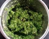 A picture of step 4 of Dana Muthia nu Shaak.