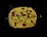 A picture of step 3 of Mawa Malai Sweet Potato Halwa.