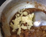 A picture of step 3 of Masala pav.