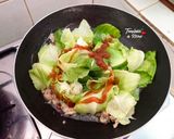 Foto langkah ke 4 dari resep Tumis Baby Cabbage (Saus Blackpaper).