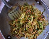 A picture of step 5 of Tindora masala.