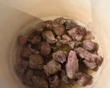 A picture of step 2 of Simple French Country Cassoulet(Lamb Stew with Beans andSausage).