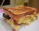 A picture of step 8 of Korean Toast 🥪🥪🥪.