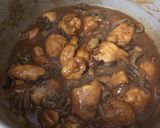 A picture of step 7 of Easy chicken & mushrooms over mashed potatoes#mycookbook.