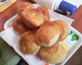 Csokipudinggal töltött fánkok recept fázis 3 fotója