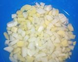 A picture of step 1 of Toasted potatoes.