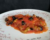 Foto del paso 6 de la receta: Emperador en salsa de aceitunas