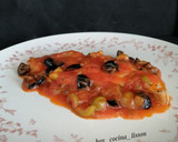 Foto del paso 6 de la receta: Emperador en salsa de aceitunas