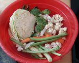 Foto langkah ke 2 dari resep Capcay kuah seafood + ayam.