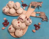 A picture of step 7 of Peanut Ladoo With Cranberries - Easy To Enjoy Avidly Indian Dessert (Vrat Special).
