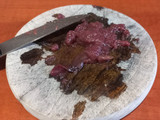 Conejo guisado con Boletus