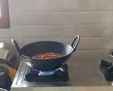 A picture of step 1 of Peanut Burfi.