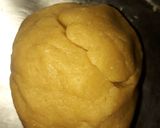 A picture of step 3 of Atta biscuits.
