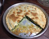 Foto del paso 4 de la receta: Tarta de espinacas rellena de jamón queso y huevo