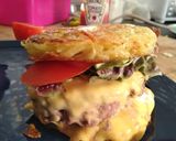 Une image de l'étape 3 de Rosti burger boeuf et fromage.