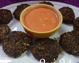 A picture of step 4 of Black Quinoa and Sweet Potato Cutlets.