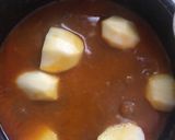 A picture of step 9 of Aloo gosht.
