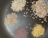 A picture of step 1 of Achari Masala Powder.