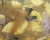 Gambar langkah 9 resipi Masak Lemak Cili Padi Nenas + Ikan Masin Talang.
