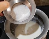 A picture of step 3 of Gobindobhog Rice Phirni.