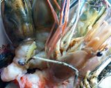 A picture of step 3 of Prawn in Coconut milk and mustard paste.