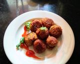 A picture of step 3 of Cabbage, Potato Pakora.