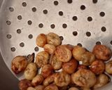 A picture of step 3 of Kerala style Nei choru (One pot meal ghee Rice).