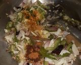 முளைக்கட்டிய பாசிப்பயறு பிரியாணி(Mulaikattiya Paasipayaru Briyani recipe in tamil) ரெசிபி ஸ்டேப் 3 புகைப்படம்