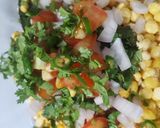 A picture of step 2 of Chana Daal Chaat !.
