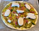 Une image de l'étape 2 de Pizza Maison saumon pesto 🍕🌱.