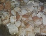Foto langkah ke 2 dari resep Tumis Sawi Hijau & Tahu Saos Tiram.