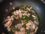 Tumis usus ayam