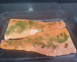 Foto del paso 1 de la receta: Salmón al horno en un plis plas