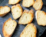 A picture of step 1 of Garlic Bread.